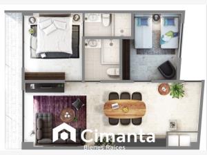 Departamento en venta en Centro (Área 1), Cuauhtémoc — foto 3 de 9