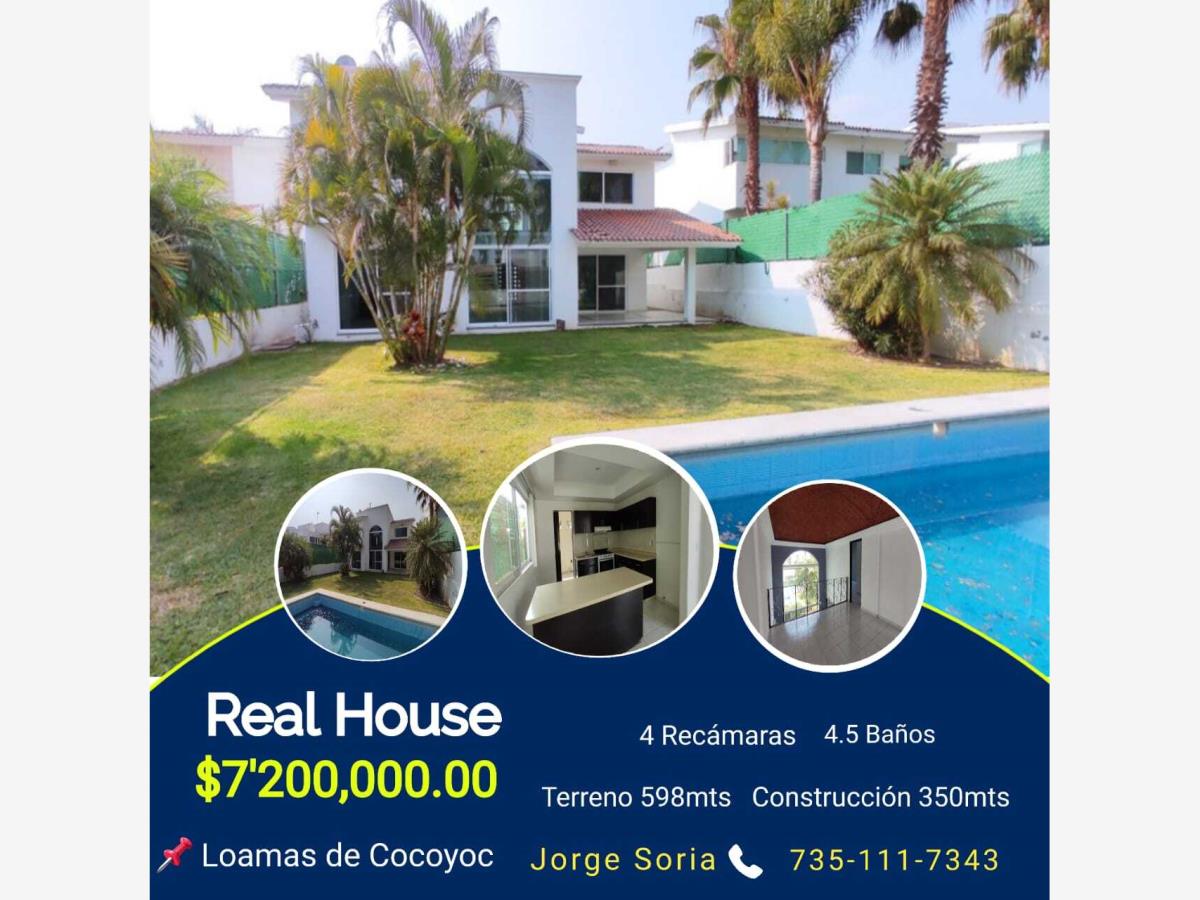Casa en venta en Lomas de Cocoyoc, Atlatlahucan — foto 1 de 18