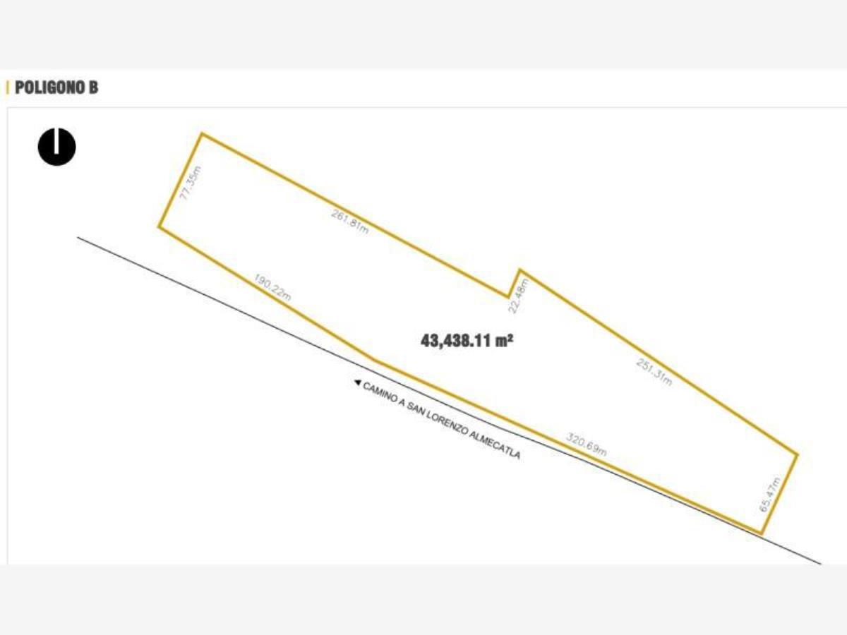 Terreno en venta en San Lorenzo Almecatla, Cuautlancingo