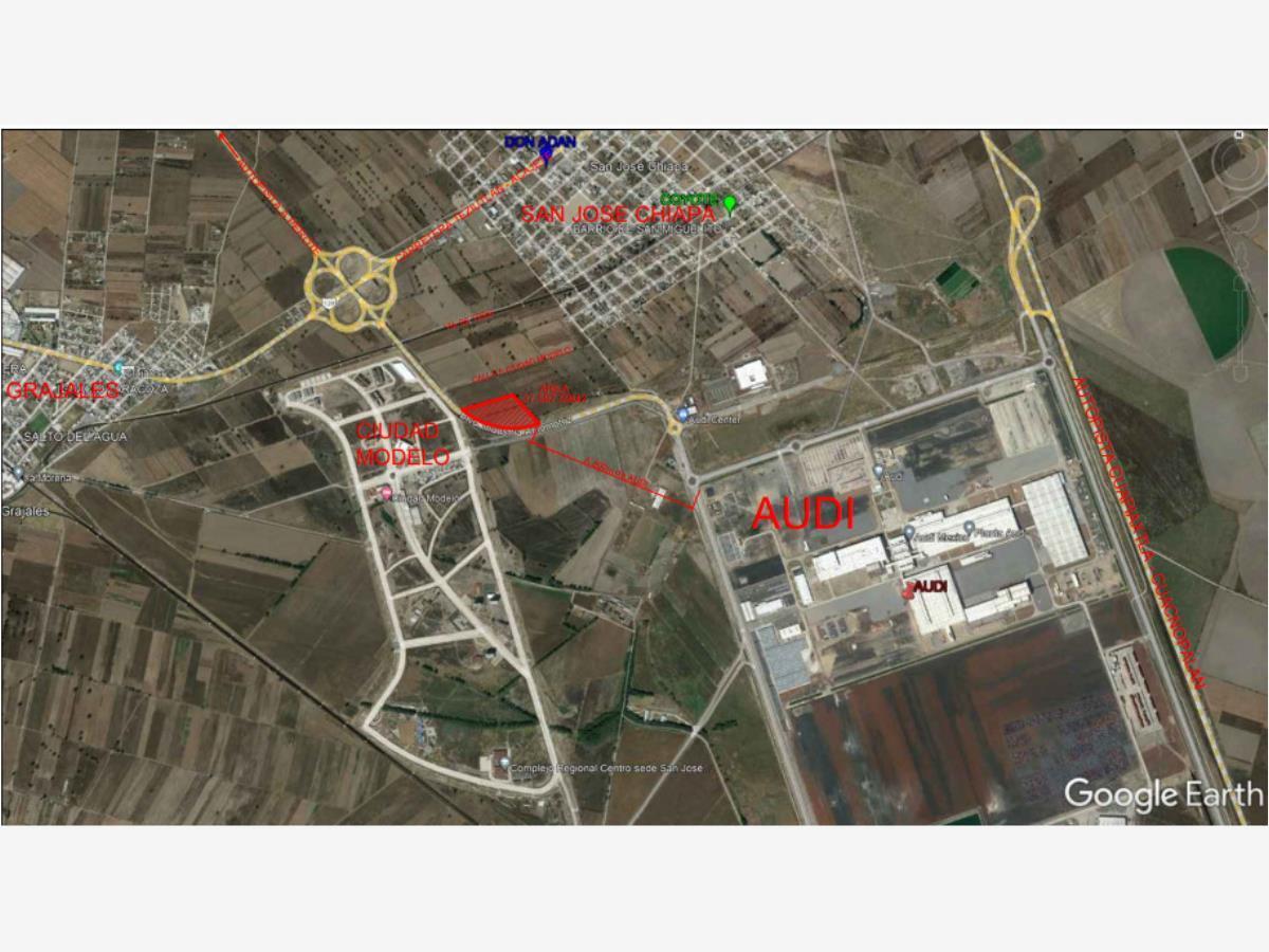 Terreno en venta en Zona Industrial AUDI, San José Chiapa — foto 1 de 4