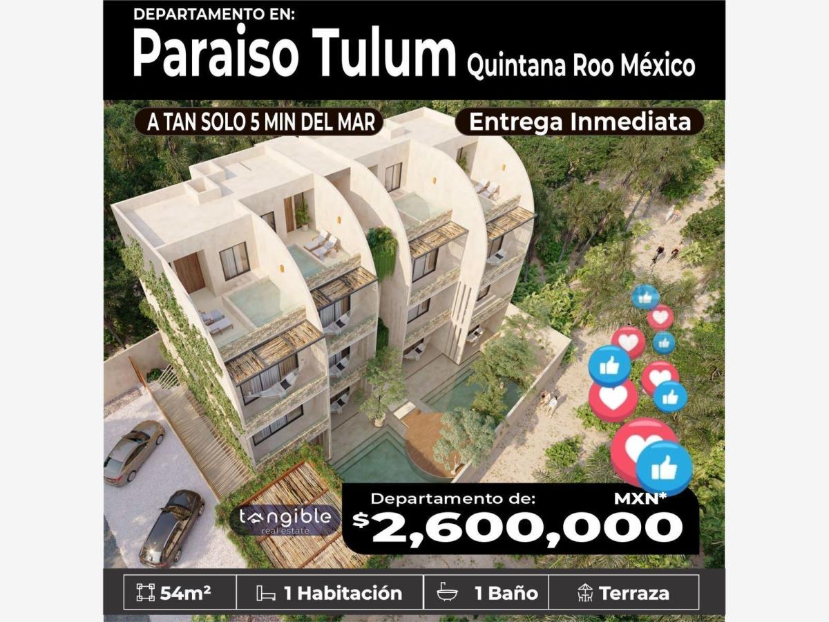 Departamento en venta en La Veleta, Tulum — foto 1 de 11