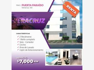 Departamento en renta en Puerta Paraíso, Veracruz, Veracruz de Ignacio de la Llave Departamento en renta en Puerta Paraíso, Veracruz, Veracruz de Ignacio de la Llave