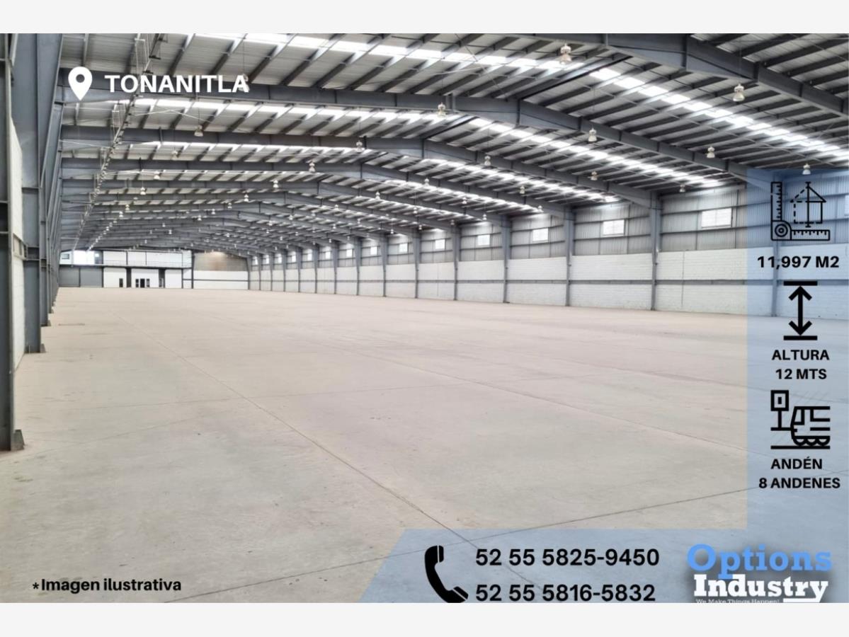 Nave en renta en Santa Maria Tonanitla, Tonanitla — foto 1 de 5