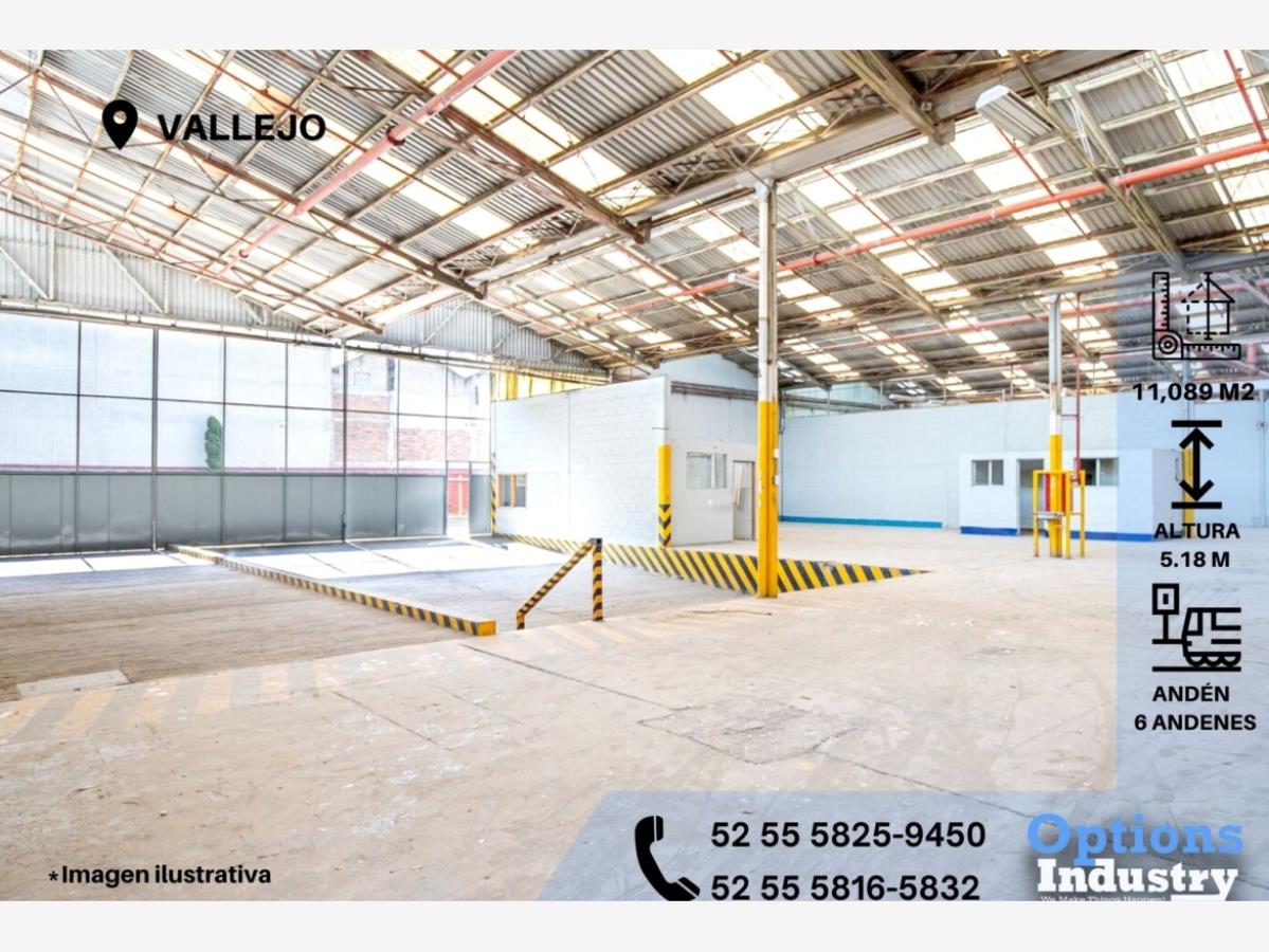 Nave en renta en Industrial Vallejo, Azcapotzalco — foto 1 de 6