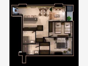 Departamento en venta en Nazario S Ortiz Garza, Saltillo — foto 3 de 6