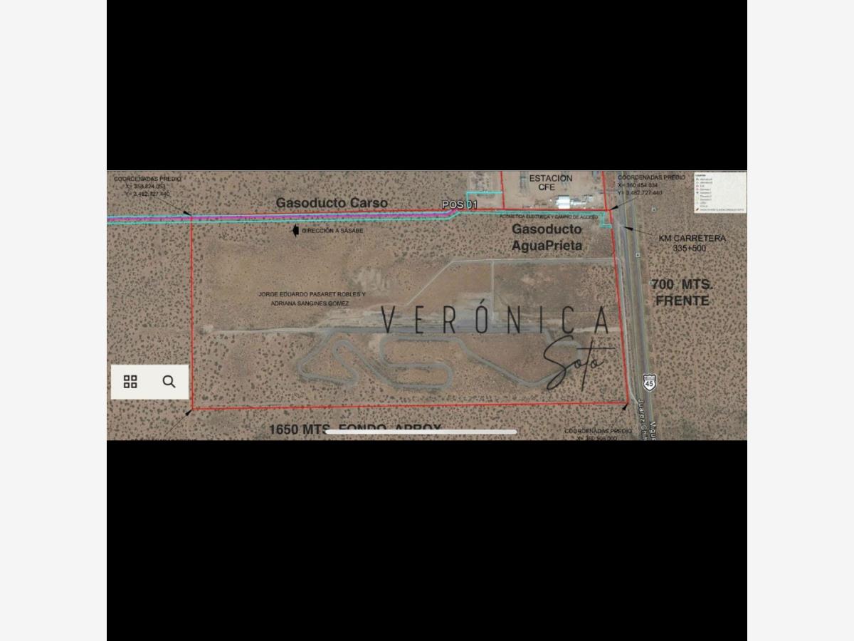 Terreno en venta en Juarez, Juárez — foto 1 de 3