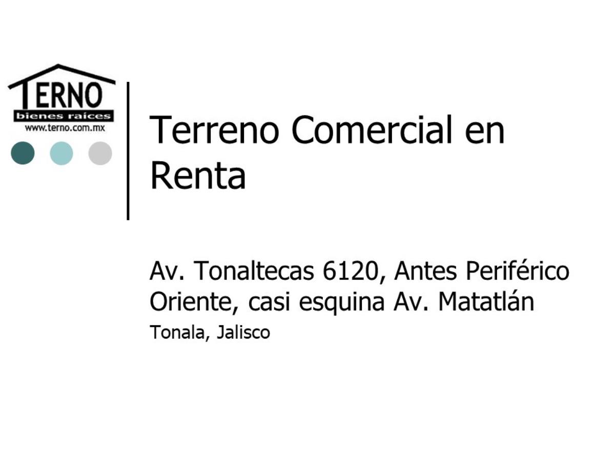 Terreno en renta en San Gaspar de las Flores, Tonalá — foto 1 de 12