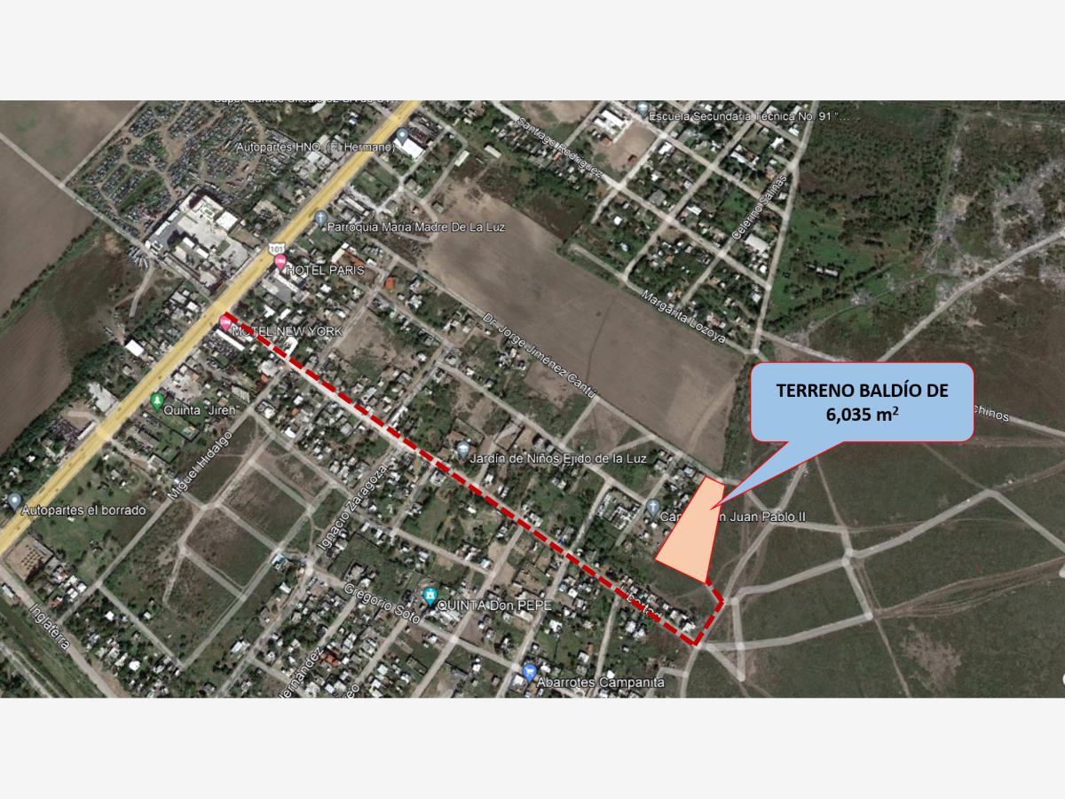 Terreno en venta en Libertad, Matamoros — foto 1 de 3