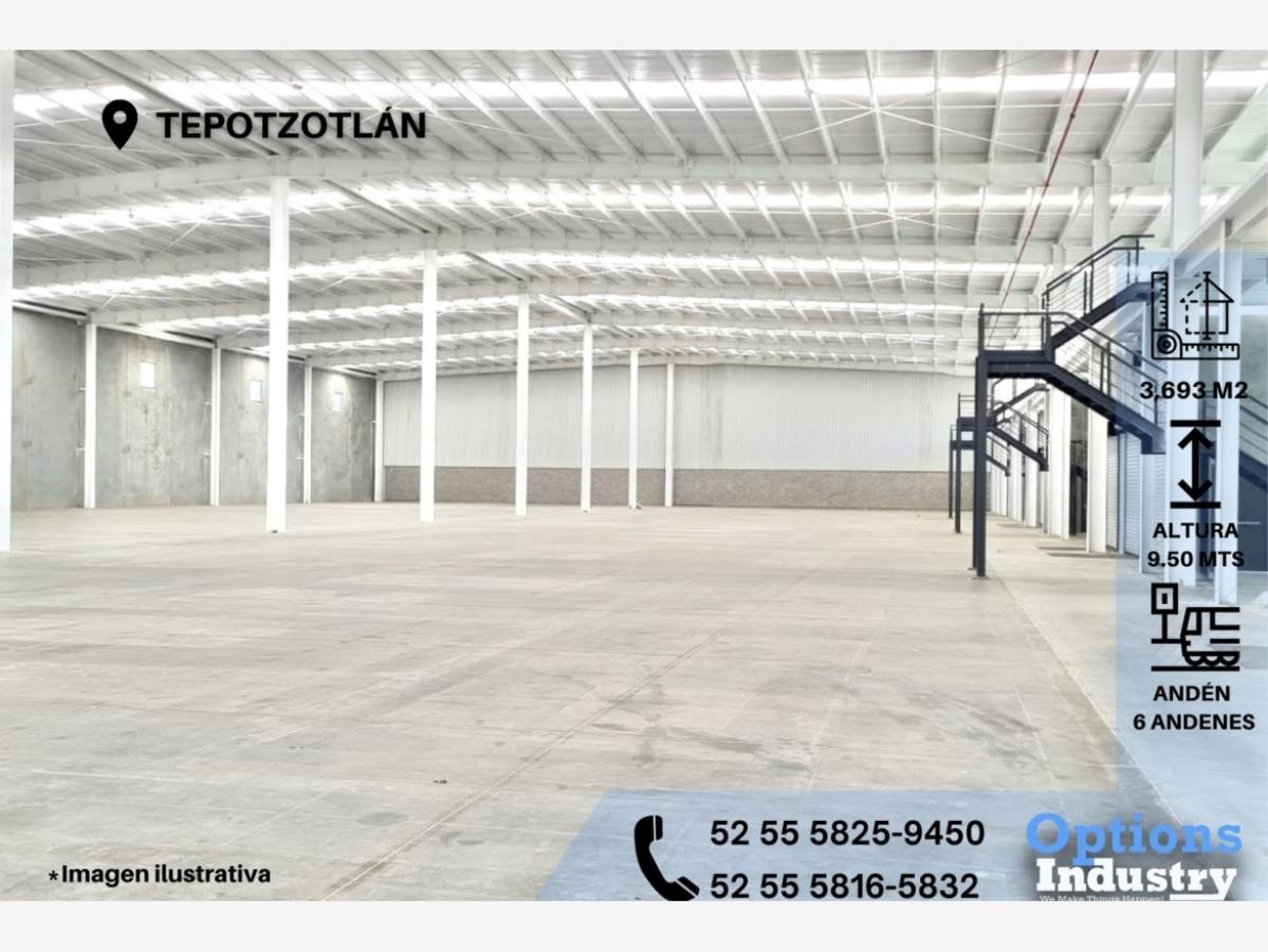 Bodega en renta en San Mateo Xoloc, Tepotzotlán — foto 1 de 4
