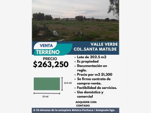 Terreno en venta en Valle Verde, Zempoala — foto 2 de 2