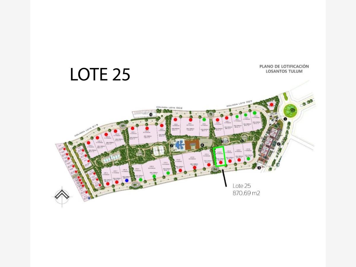 Terreno en venta en Aldea Zama, Tulum — foto 1 de 7