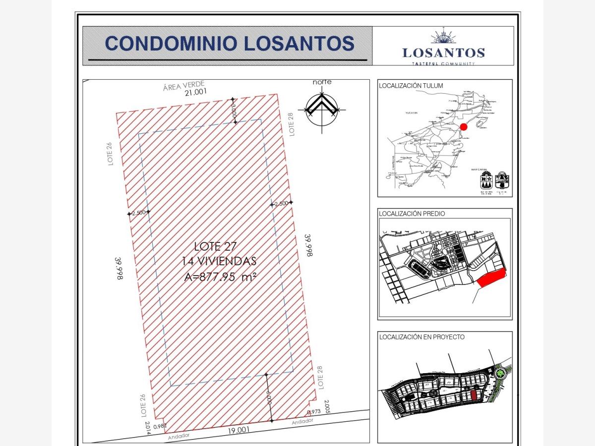 Terreno en venta en Aldea Zama, Tulum — foto 1 de 6