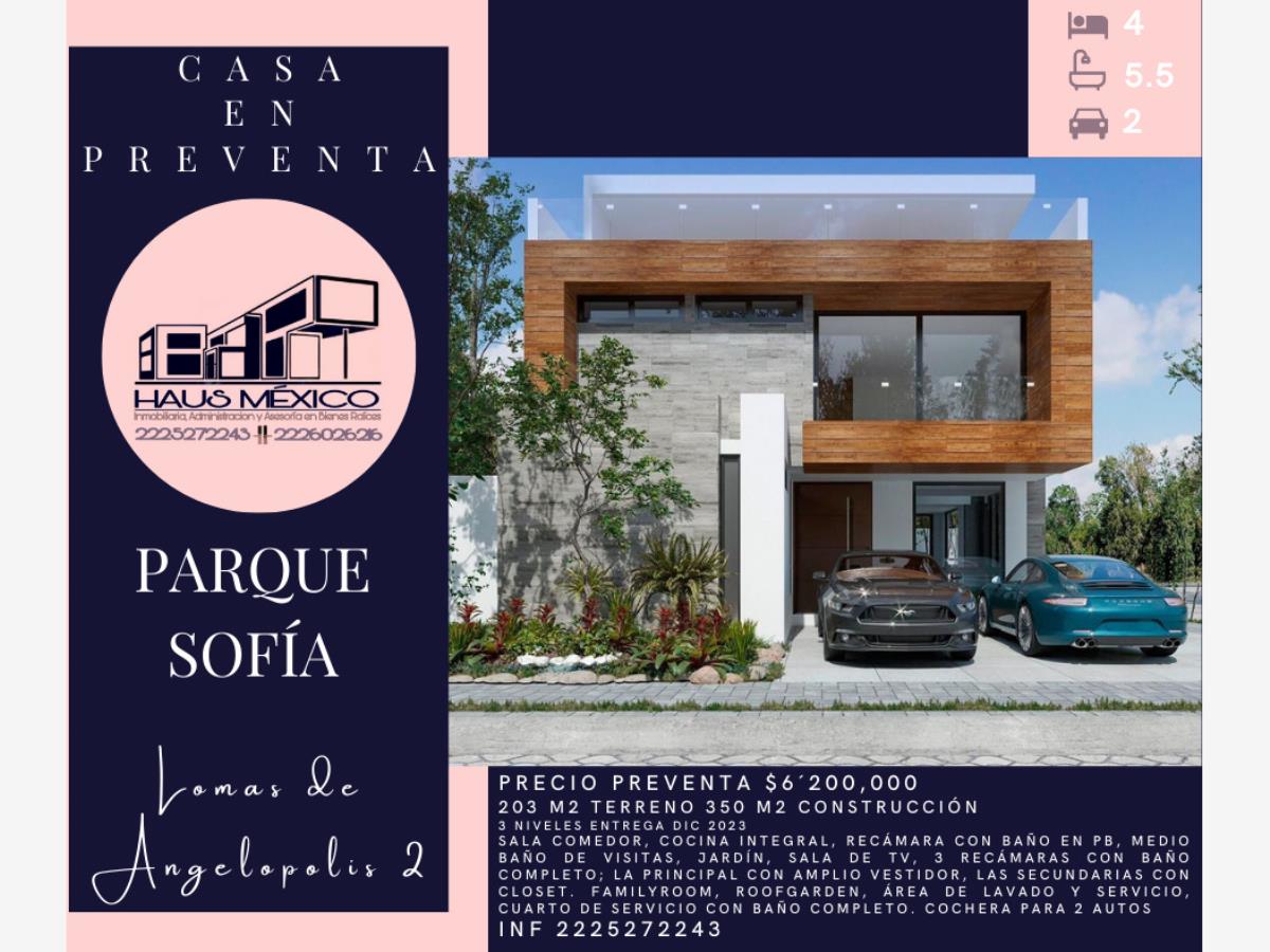Casa en venta en Lomas de Angelópolis II, San Andrés Cholula — foto 1 de 9
