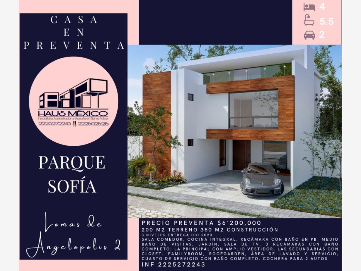 Casa en venta en Lomas de Angelópolis II, San Andrés Cholula — foto 1 de 9