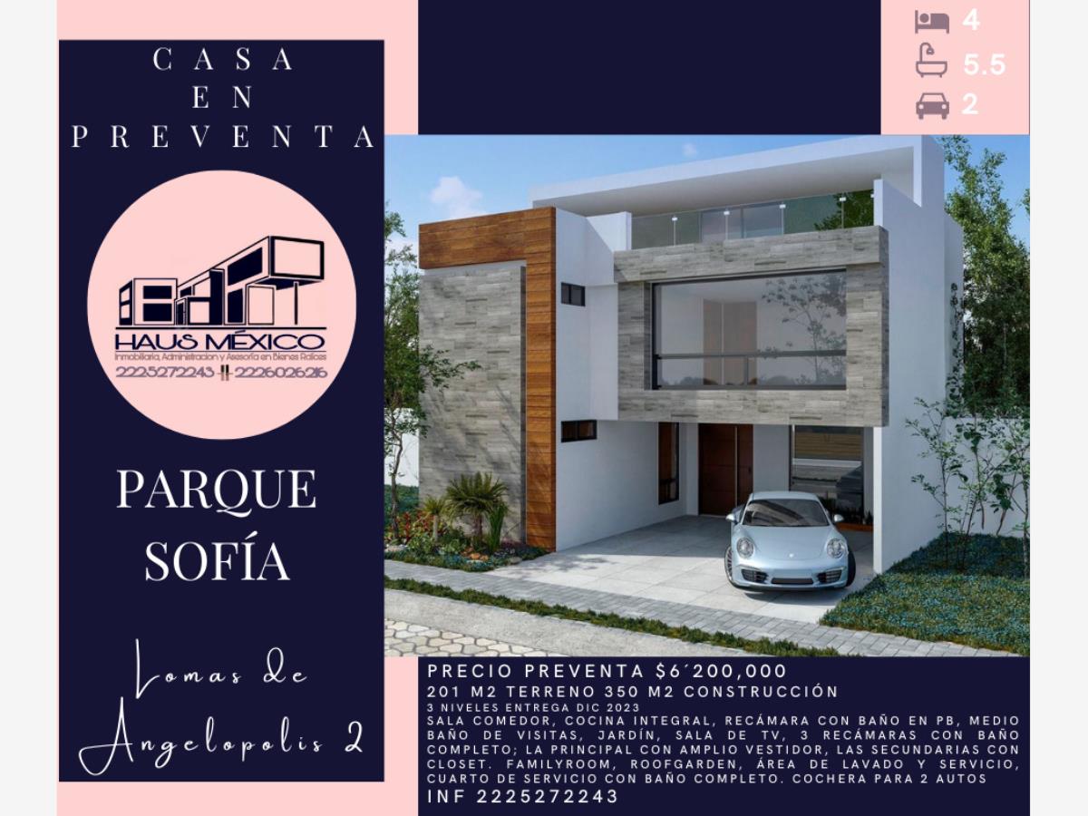 Casa en venta en Lomas de Angelópolis II, San Andrés Cholula — foto 1 de 9