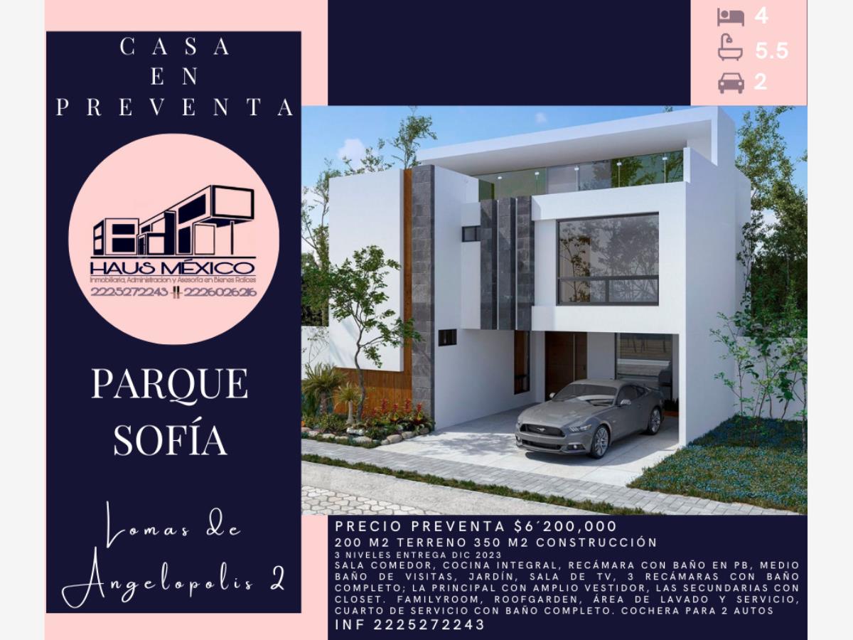 Casa en venta en Lomas de Angelópolis II, San Andrés Cholula — foto 1 de 9