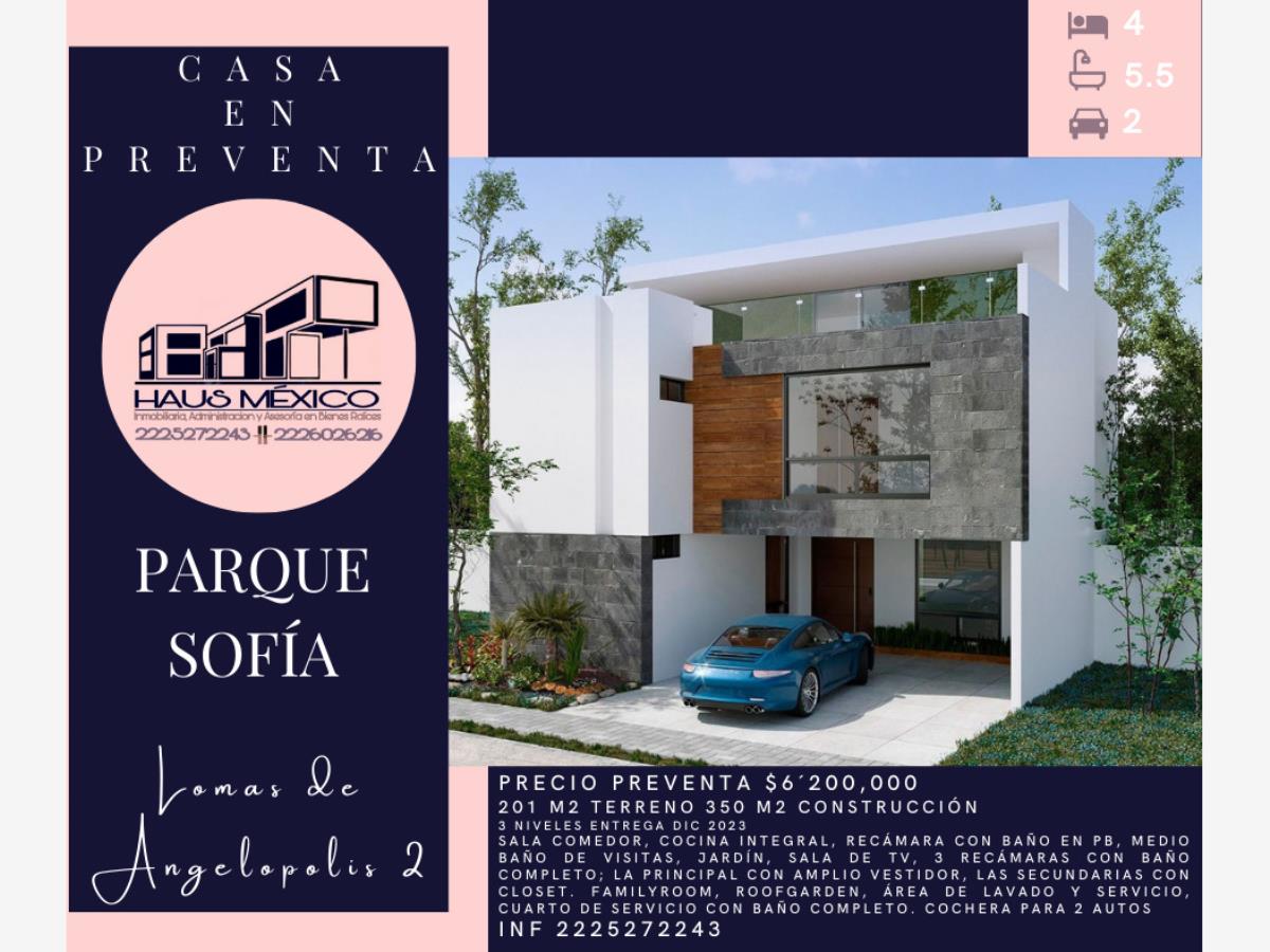 Casa en venta en Lomas de Angelópolis II, San Andrés Cholula — foto 1 de 9