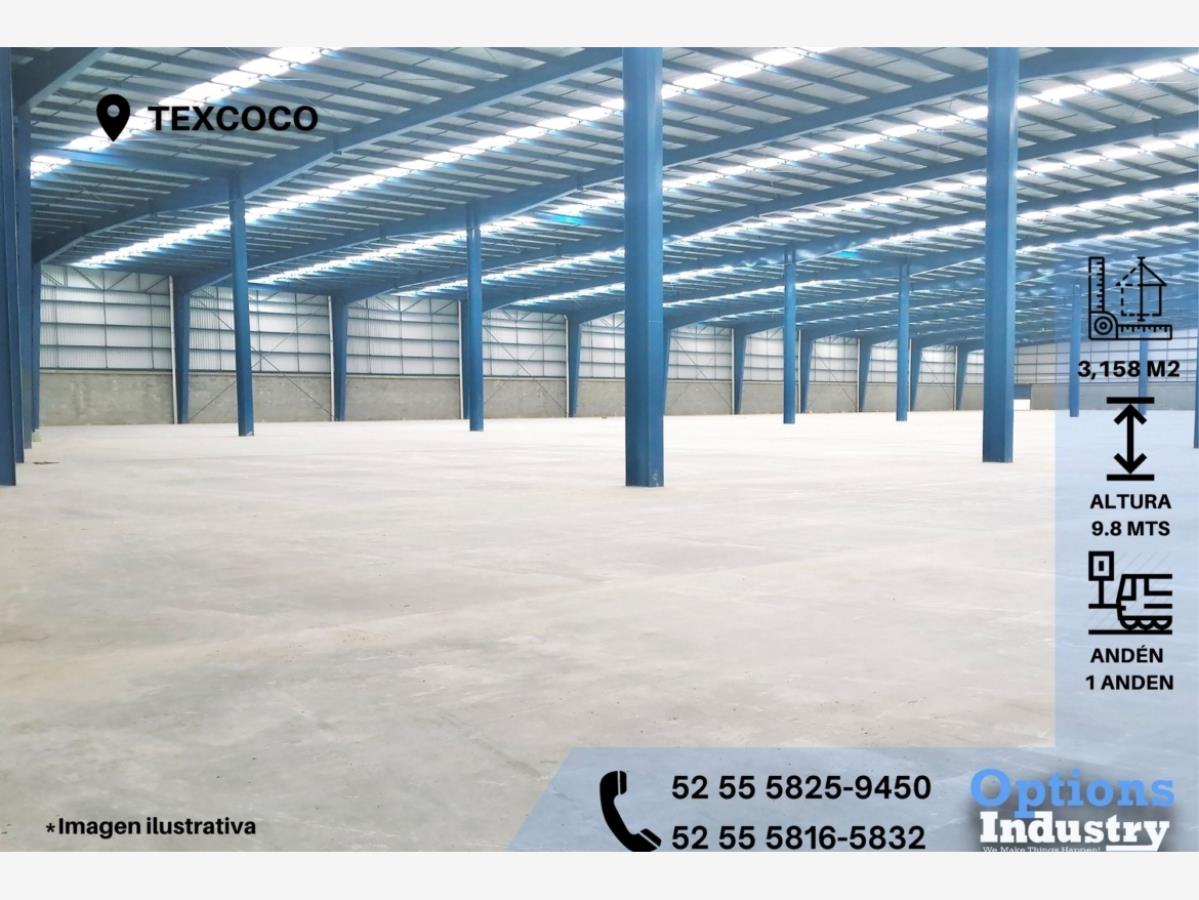 Bodega en renta en La Trinidad, Texcoco — foto 1 de 4