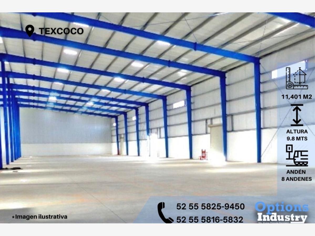 Nave en renta en La Trinidad, Texcoco — foto 1 de 4