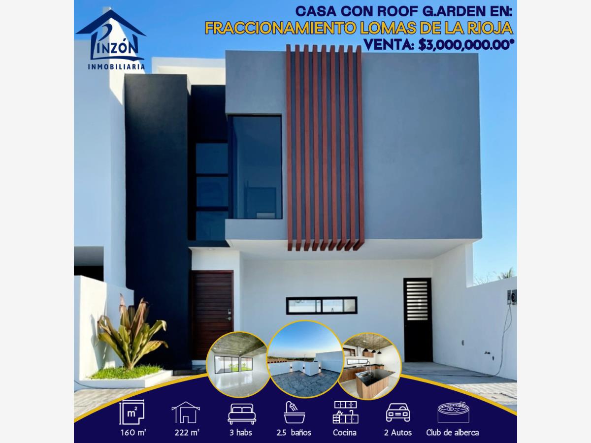 Casa en venta en Lomas de la Rioja, Alvarado — foto 1 de 12