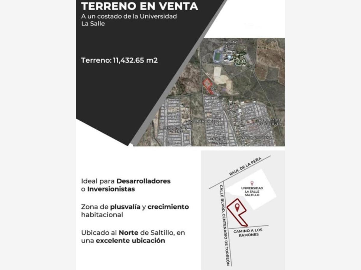 Terreno en venta en El Toreo, Saltillo