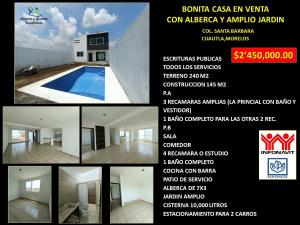 Casa en Santa Barbara, Cuautla, Morelos