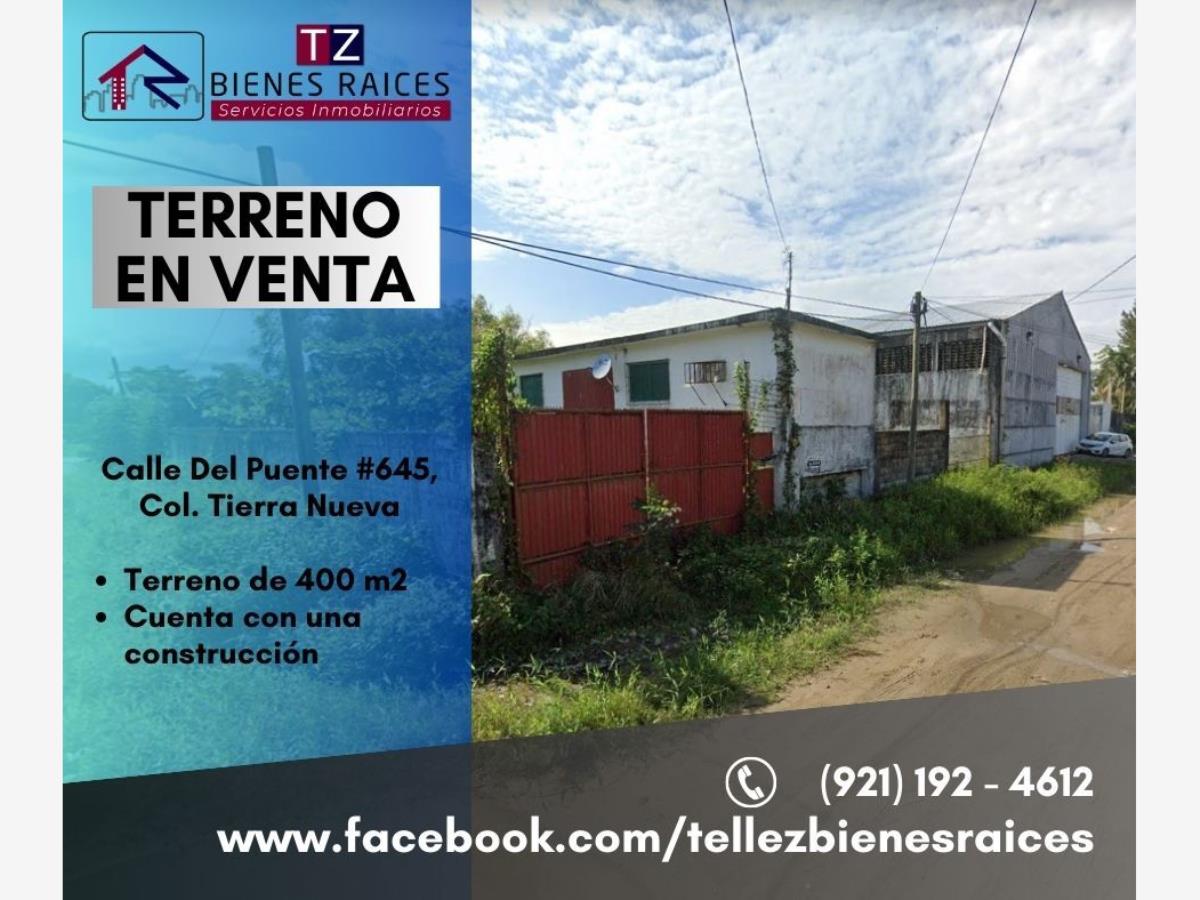 Terreno en venta en Tierra Nueva, Coatzacoalcos — foto 1 de 3