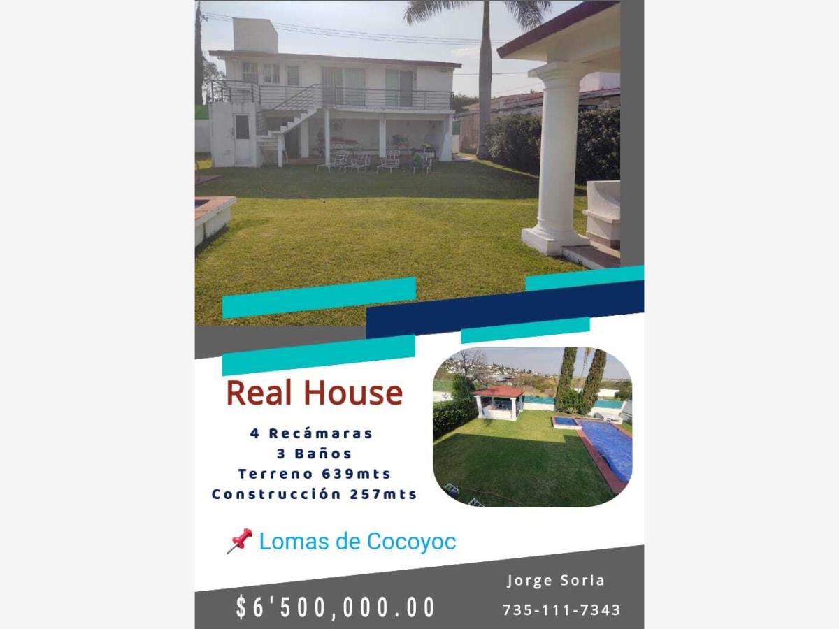 Casa en venta en Lomas de Cocoyoc, Atlatlahucan — foto 1 de 31