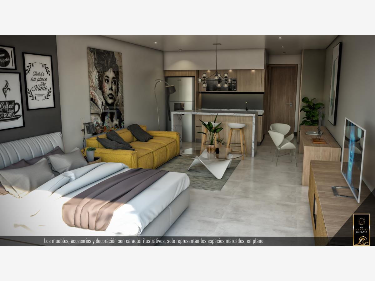 Departamento en venta en Playa del Carmen Centro, Solidaridad — foto 1 de 6