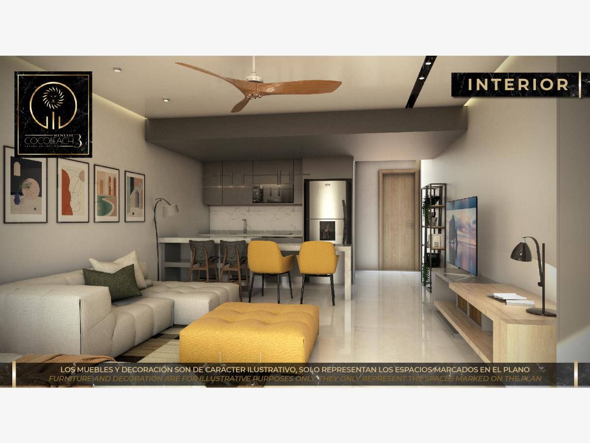 Departamento en venta en Playa del Carmen Centro, Solidaridad — foto 1 de 9