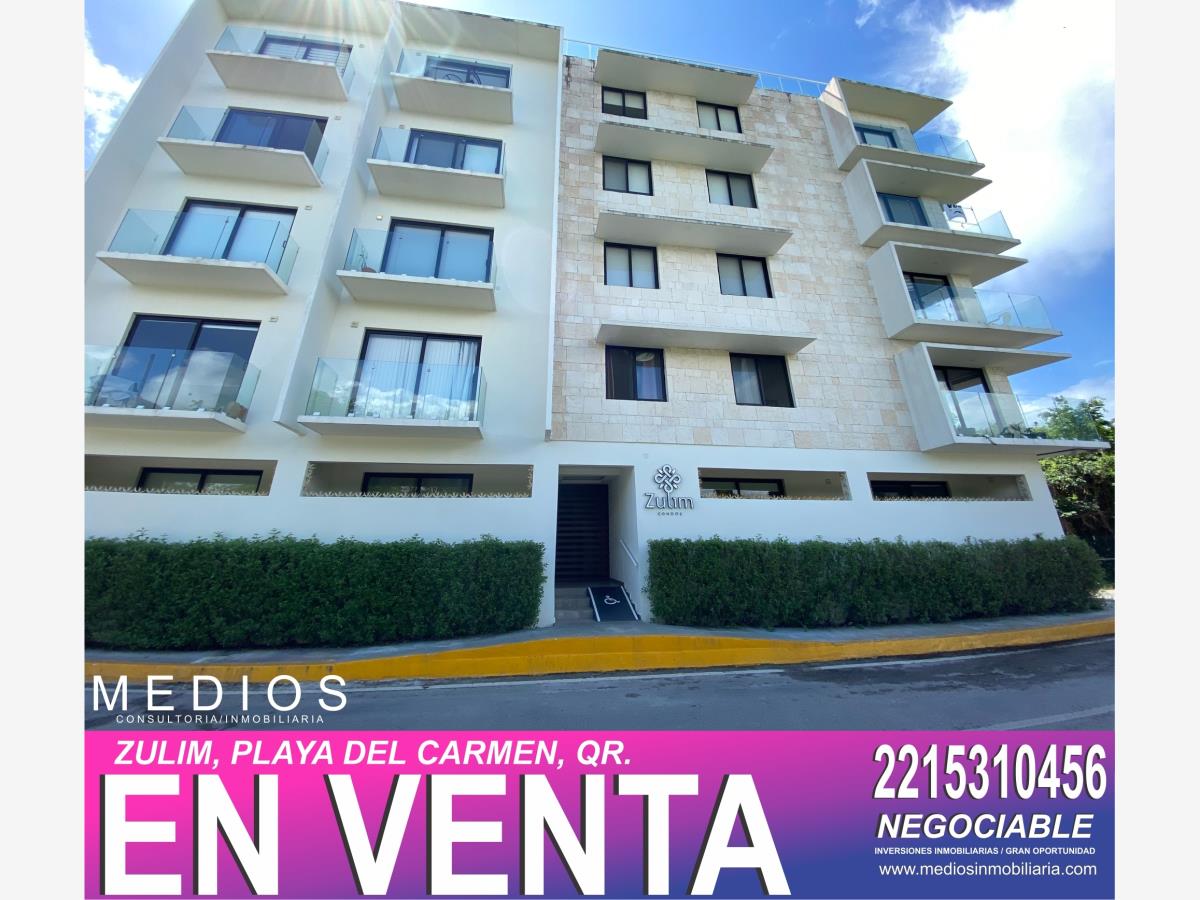 Departamento en venta en Playa del Carmen Centro, Solidaridad — foto 1 de 16