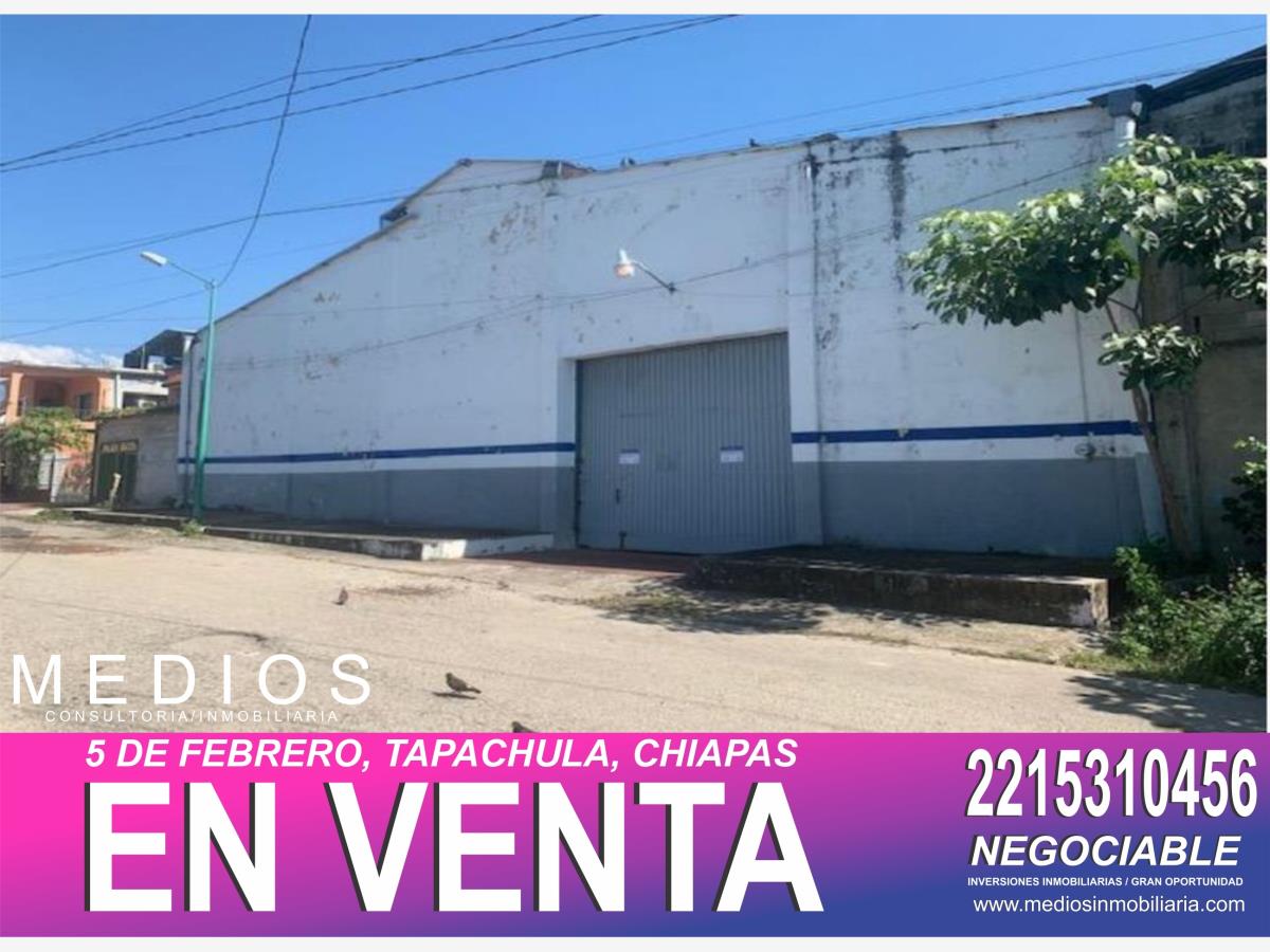 Bodega en venta en 5 de Febrero, Tapachula — foto 1 de 13