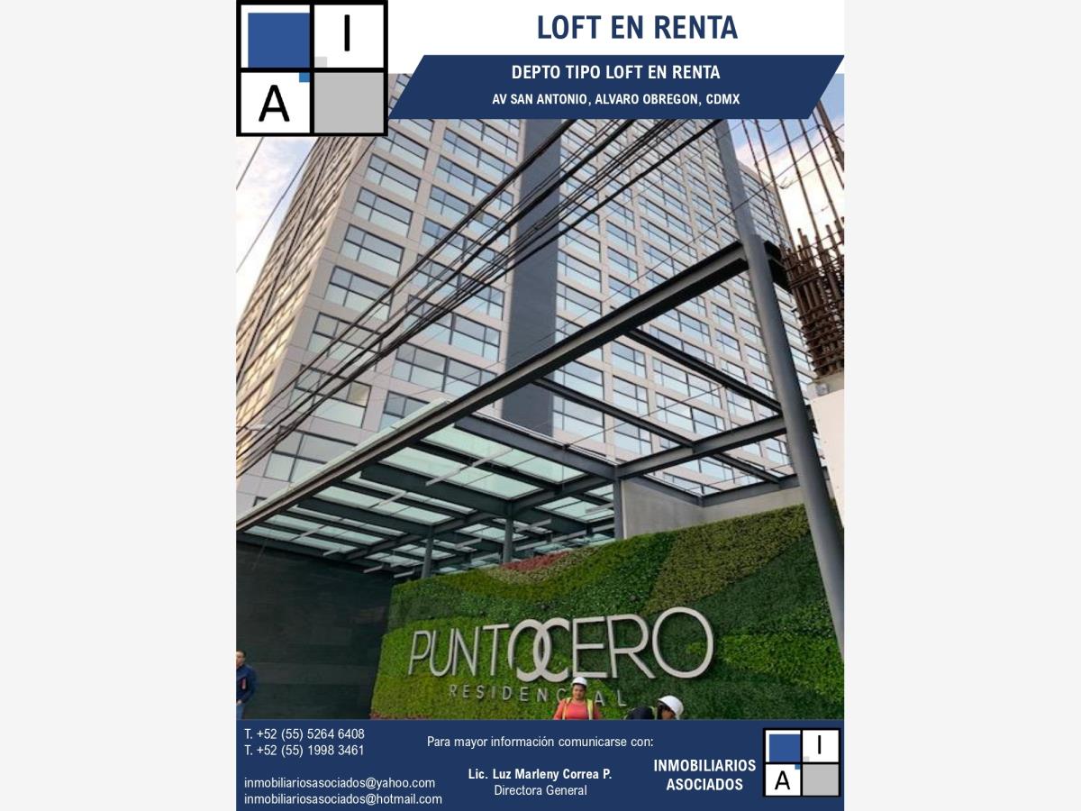 Departamento en renta en Sacramento, Álvaro Obregón — foto 1 de 3