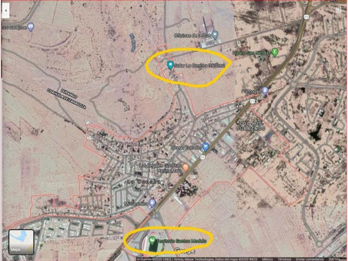 Terreno en Venta en La Concha, Torreón, Coahuila de Zaragoza