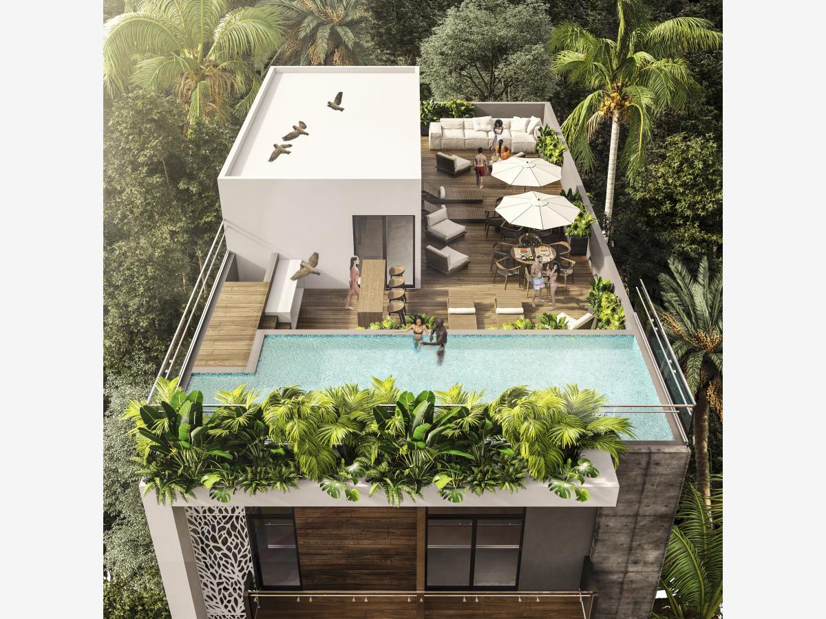 Departamento en venta en Playa del Carmen Centro, Solidaridad — foto 1 de 7