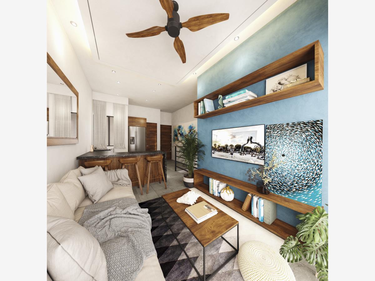 Departamento en venta en Zazil Ha, Solidaridad — foto 1 de 10