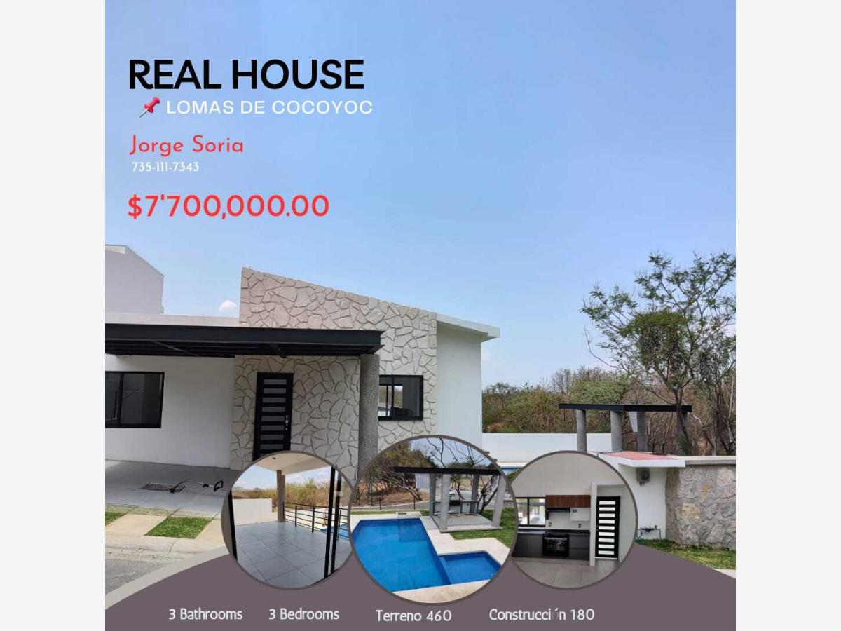 Casa en venta en Lomas de Cocoyoc, Atlatlahucan — foto 1 de 14