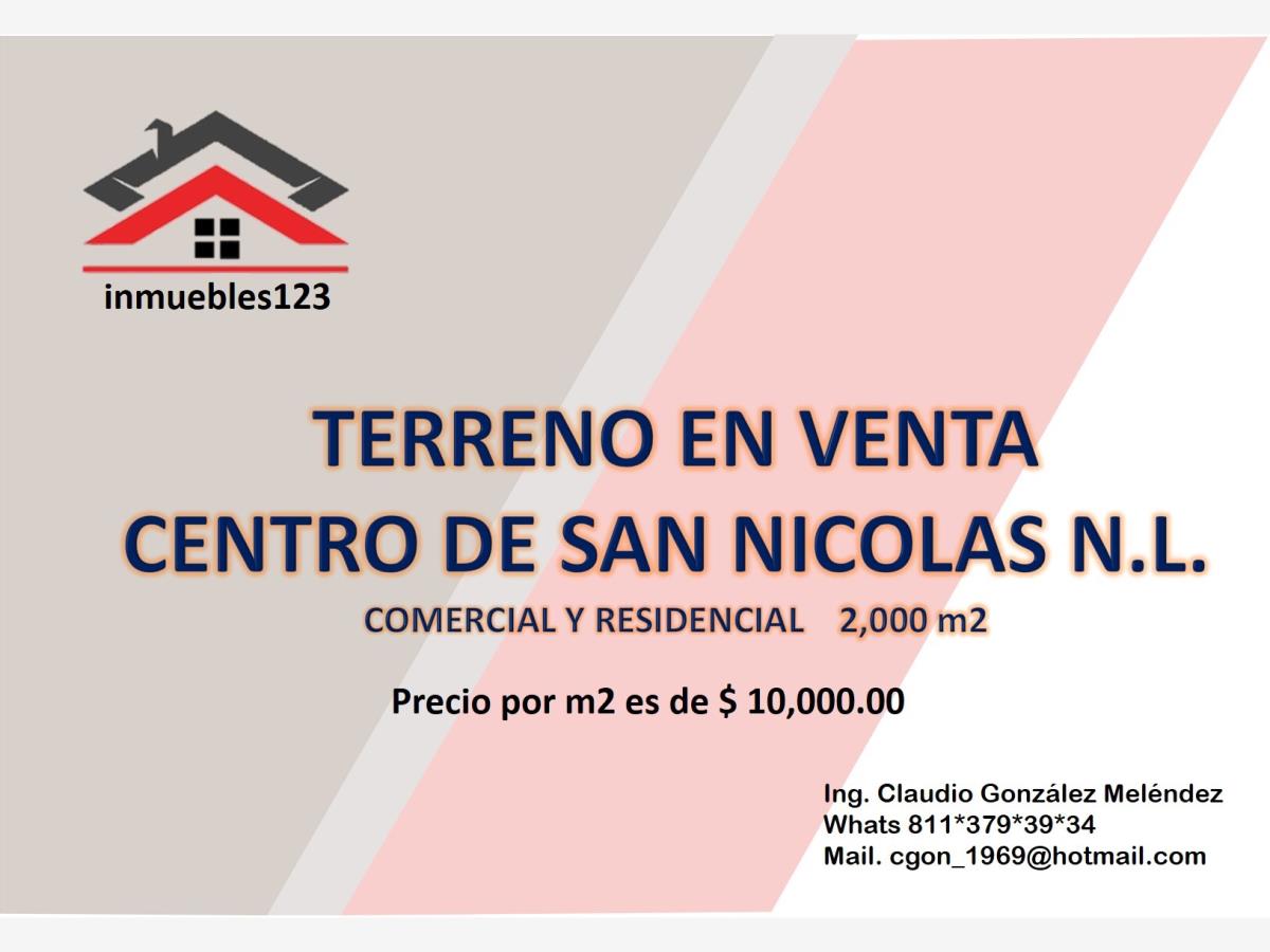 Terreno en venta en San Nicolás de los Garza Centro, San Nicolás de los Garza — foto 1 de 11