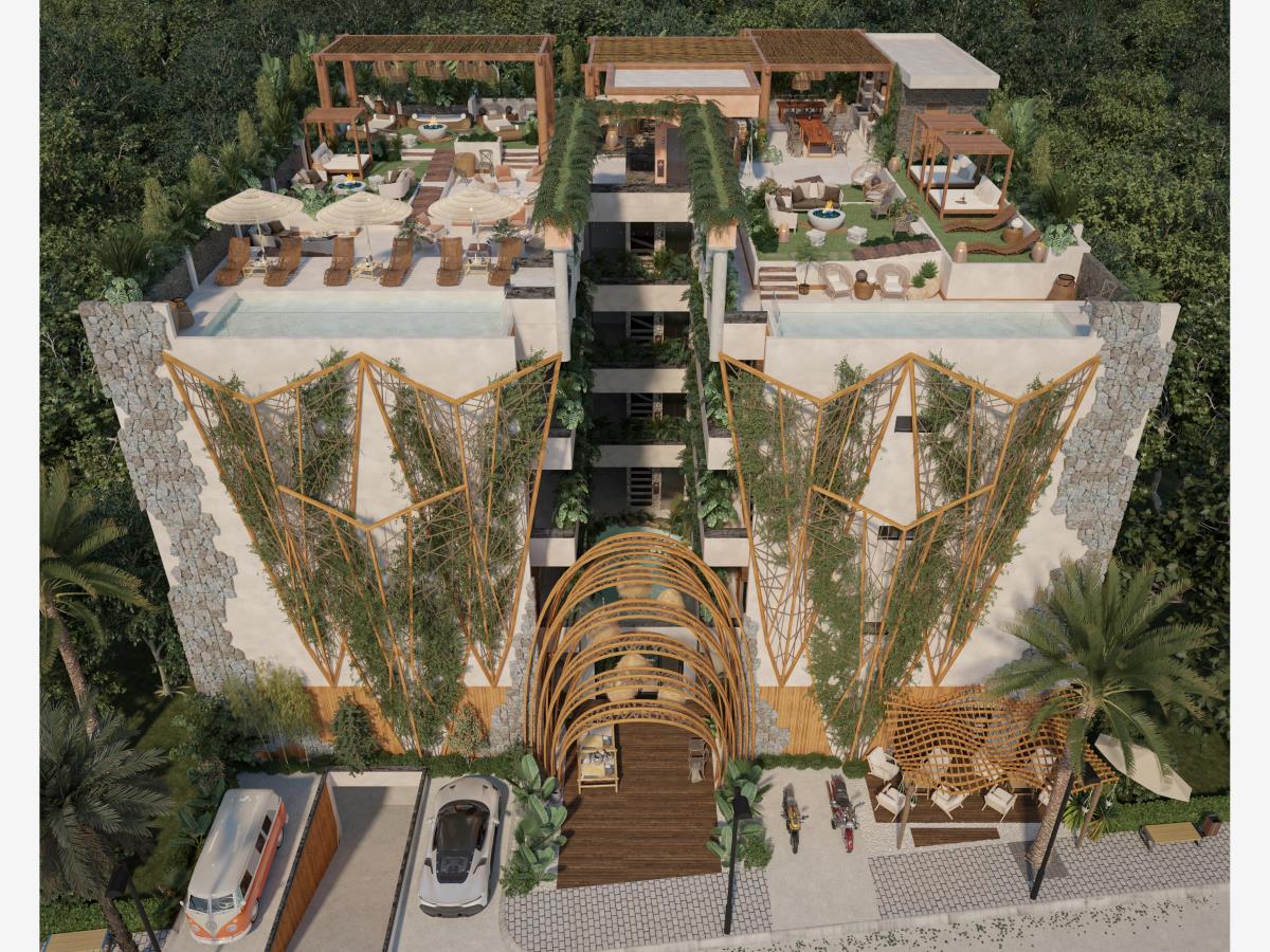 Departamento en venta en La Veleta, Tulum — foto 1 de 10