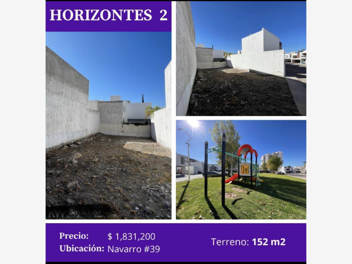 Terreno en venta en Horizontes Residencial, San Luis Potosí