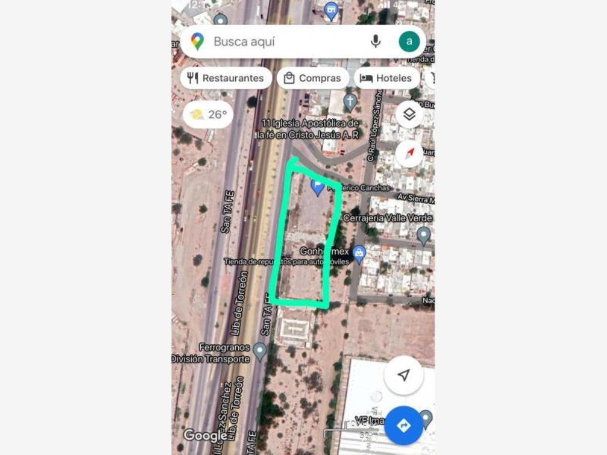 Terreno en Venta en Valle Verde, Torreón, Coahuila de Zaragoza