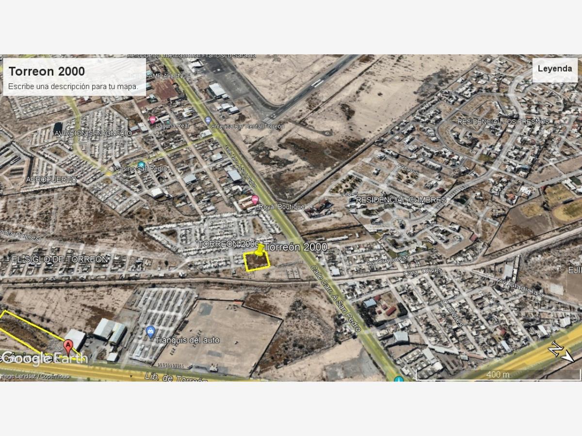 Terreno en Venta en Torreón 2000, Torreón, Coahuila de Zaragoza Terreno en Venta en Torreón 2000, Torreón, Coahuila de Zaragoza