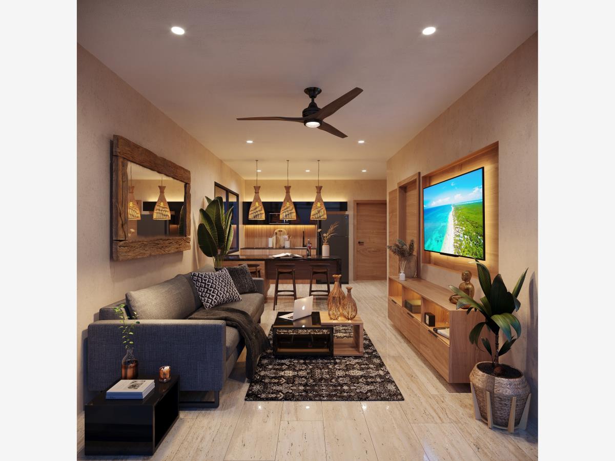 Departamento en venta en La Veleta, Tulum — foto 1 de 6