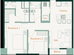 Departamento en venta en Residencial el Fresno, Torreón — foto 3 de 9
