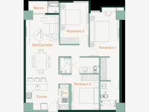 Departamento en venta en Residencial el Fresno, Torreón — foto 2 de 9