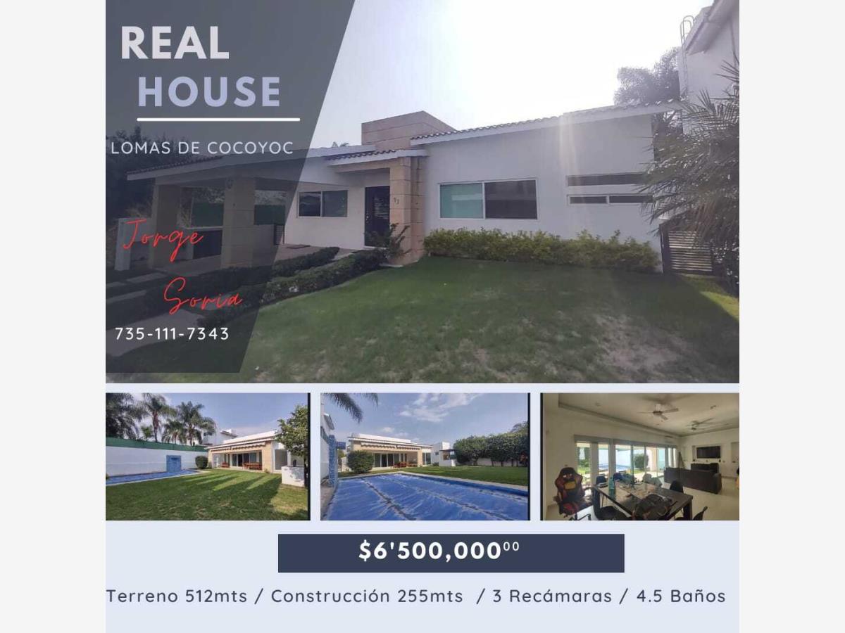 Casa en venta en Lomas de Cocoyoc, Atlatlahucan — foto 1 de 10