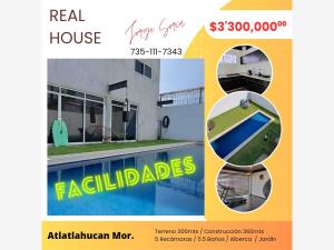 Casa en venta en Atlatlahucan, Atlatlahucan, Morelos