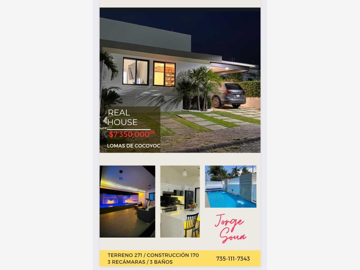 Casa en venta en Lomas de Cocoyoc, Atlatlahucan — foto 1 de 10
