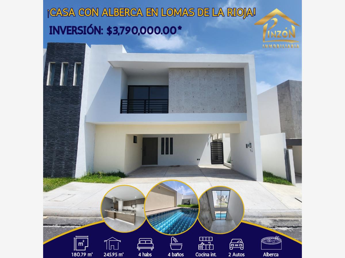 Casa en venta en Lomas de la Rioja, Alvarado — foto 1 de 20