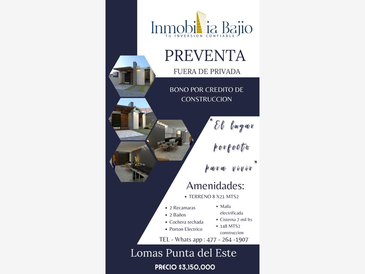 Casa en venta en Residencial Lomas Punta del Este, León